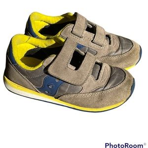 Saucony Kids leather Baby Jazz sneakers 11 Preowned toddlers
